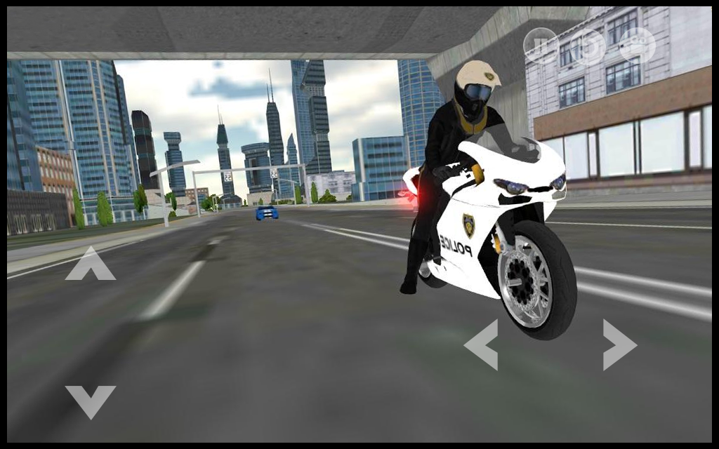 Police Motorbike : City Bike Rider Simulator Game截图5