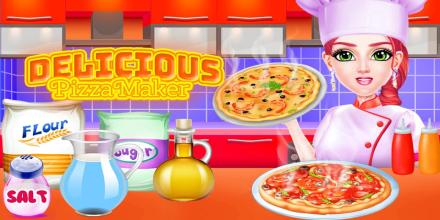 Delicious Pizza Making – Italian Pizza Maker game截图1