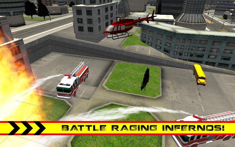 Heli Rescue Fire Fighter截图3