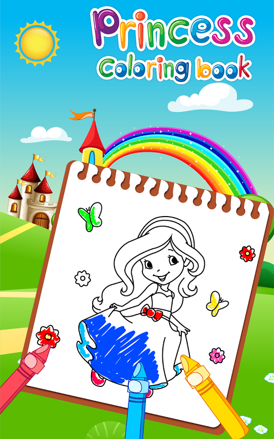 Princess Coloring Book for Kids & Girls *截图5