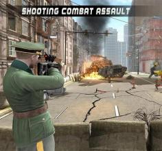 Cover Fighter US Commando Shooting Combat Assault截图3