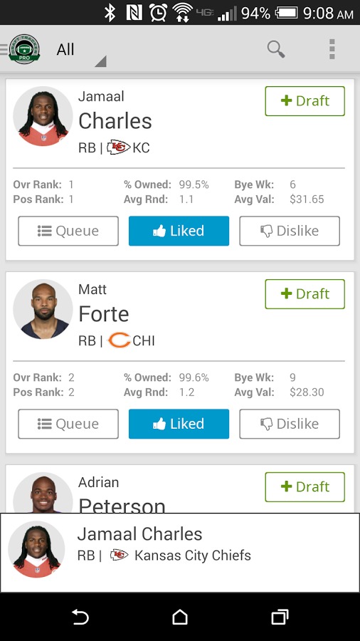 Draft Tracker Pro截图2