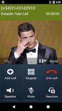 Ronaldo Fake Call截图2