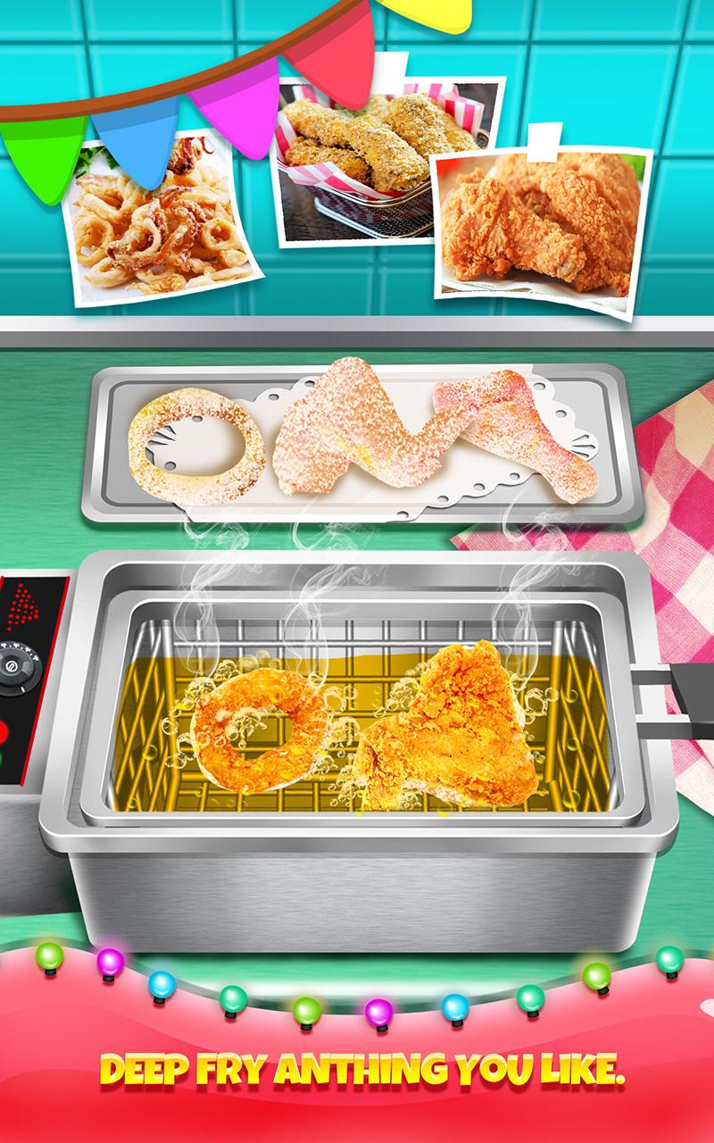 Deep Fry Maker - Street Food截图2