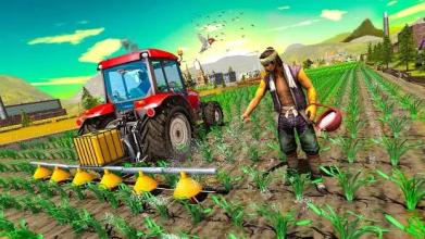 Farming Simulator Game 2018 – Real Tractor Drive截图3