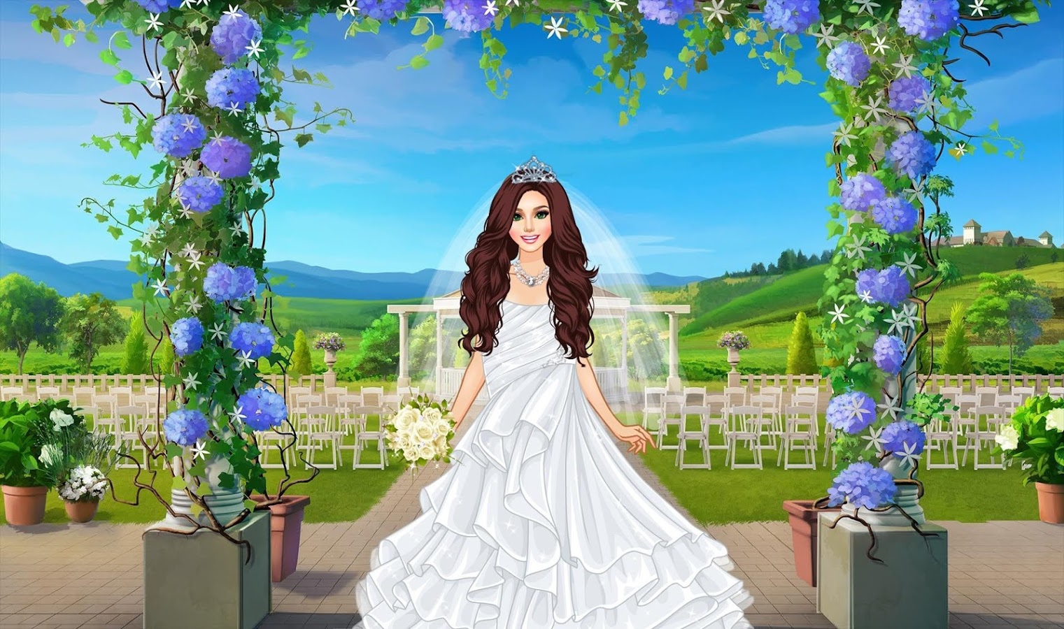 Model Wedding - Free Games for Girls截图2