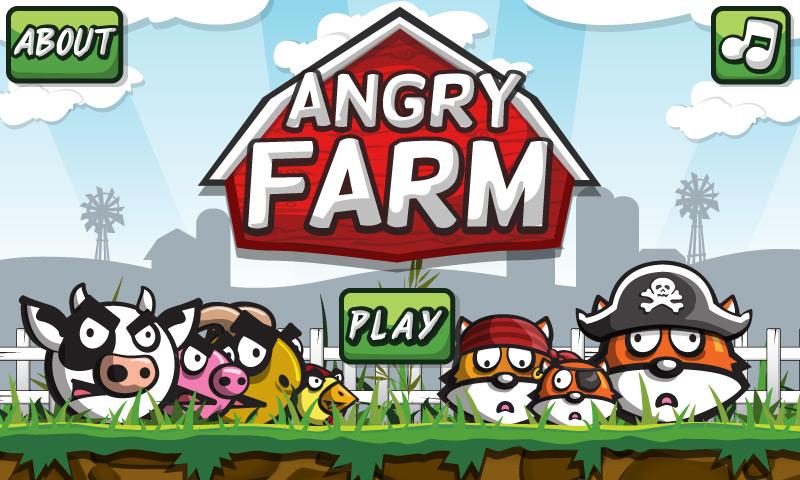 Angry Farm - Free Game截图1