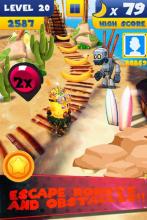 Subway Minion Jungle Rush : Legends Rush 3D截图2