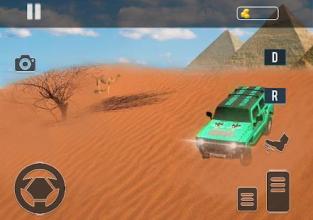 Offroad Jeep Driving 4x4 Desert Adventure截图1