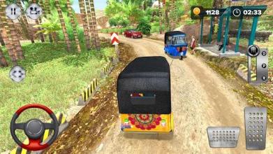 Offroad Auto Rickshaw Tuk Tuk Driving Simulator截图5