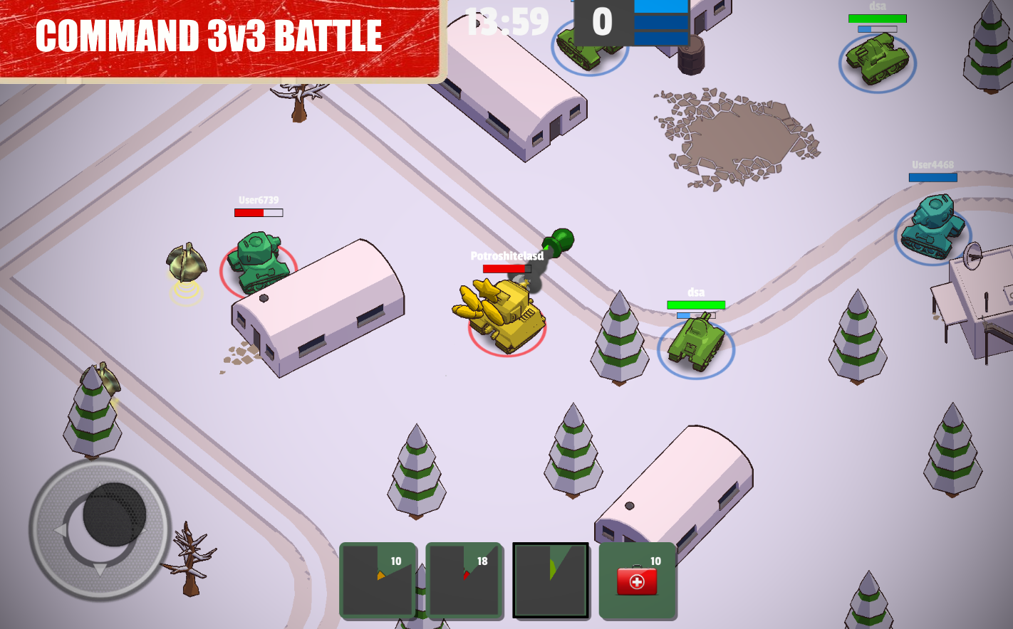 Crash of Tanks Online截图3