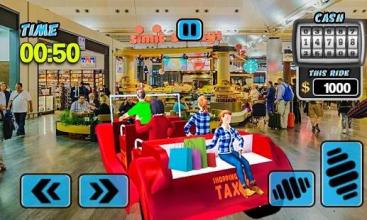 Shopping Mall Taxi: Drive Thru Supermarket 3D Game截图3