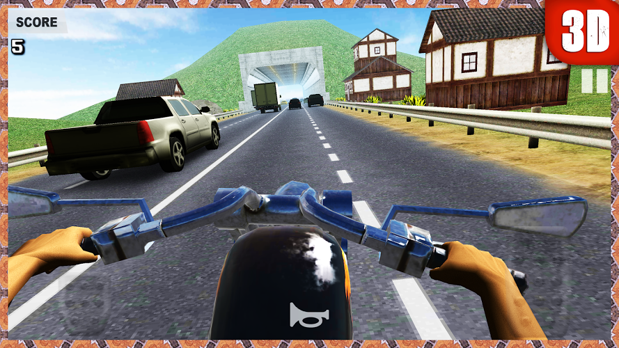 Racing In Moto bike 3D截图4