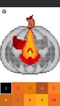 Halloween Color By Number: Pixel Art Halloween截图4