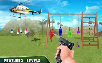 Xtreme Gun Bottle Shooter: Pro 3D Free Game截图2