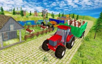 Tractor farming Cargo Games Transport 3D截图4