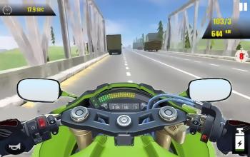 Traffic Moto Rider 3D截图3