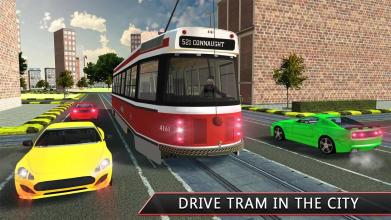 Tram Train Driver Simulator 2018: Public Transport截图1