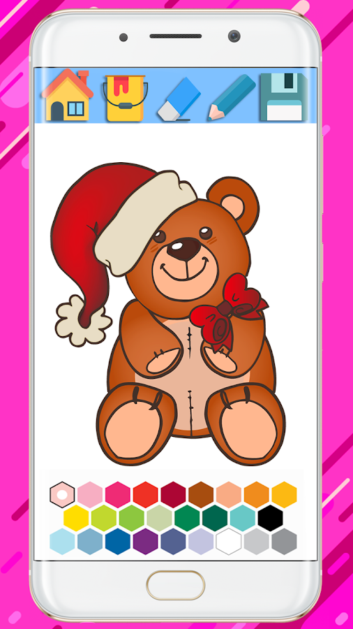 Teddy Bears Coloring Mandala 2018截图3