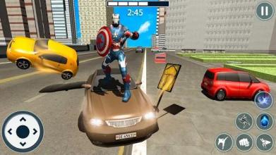 Flying Superhero Captain Robot: Battle of Hero截图2