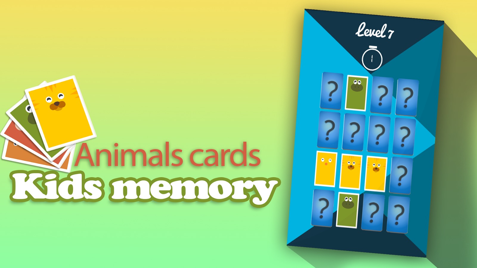 Kids memory: Animals cards截图2