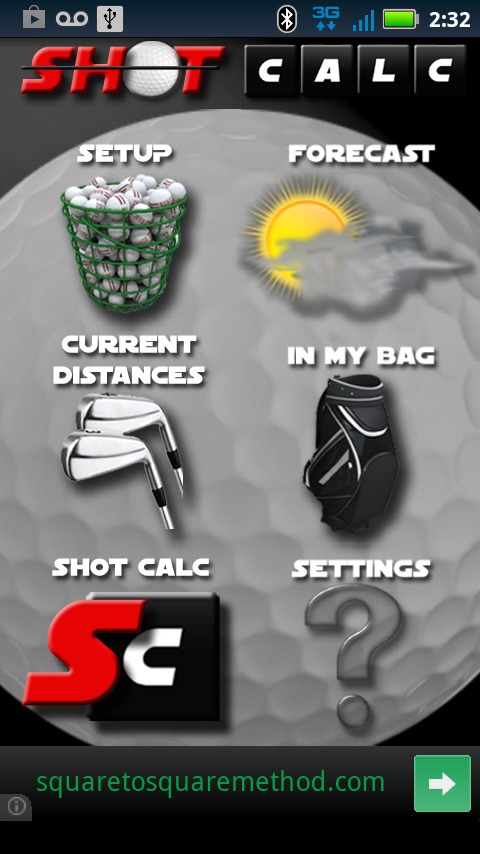 Golf SHOTCalc Lite截图2