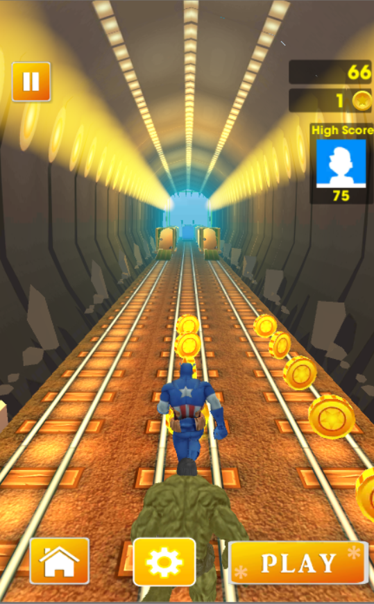 Subway Captain Run 3: Endless Surfing Adventure截图5