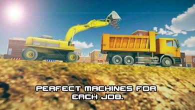 New Building Construction Heavy Excavator Games 3D截图4