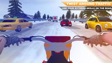 Traffic Moto Bike Racing 2018截图3