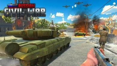 Russian Army Civil War Battlegrounds Survival Game截图5