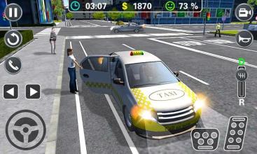 Real Taxi Driver Simulator 2019截图1