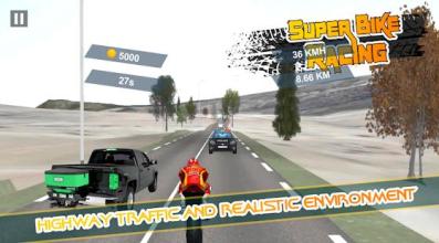 Bike Racing 2018 - Traffic Ridder Street Bike Race截图3