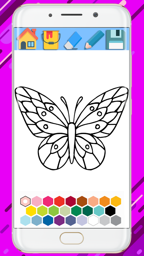 Butterfly Coloring Book - Coloring Butterfly 2018截图4