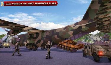 US Army Transport Offroad Army Truck Cargo Plane截图2