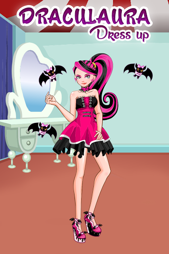 Draculaura Dress up Game截图4