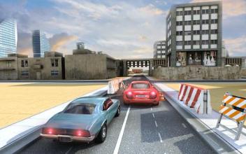 City Traffic Car Racing Drive截图4