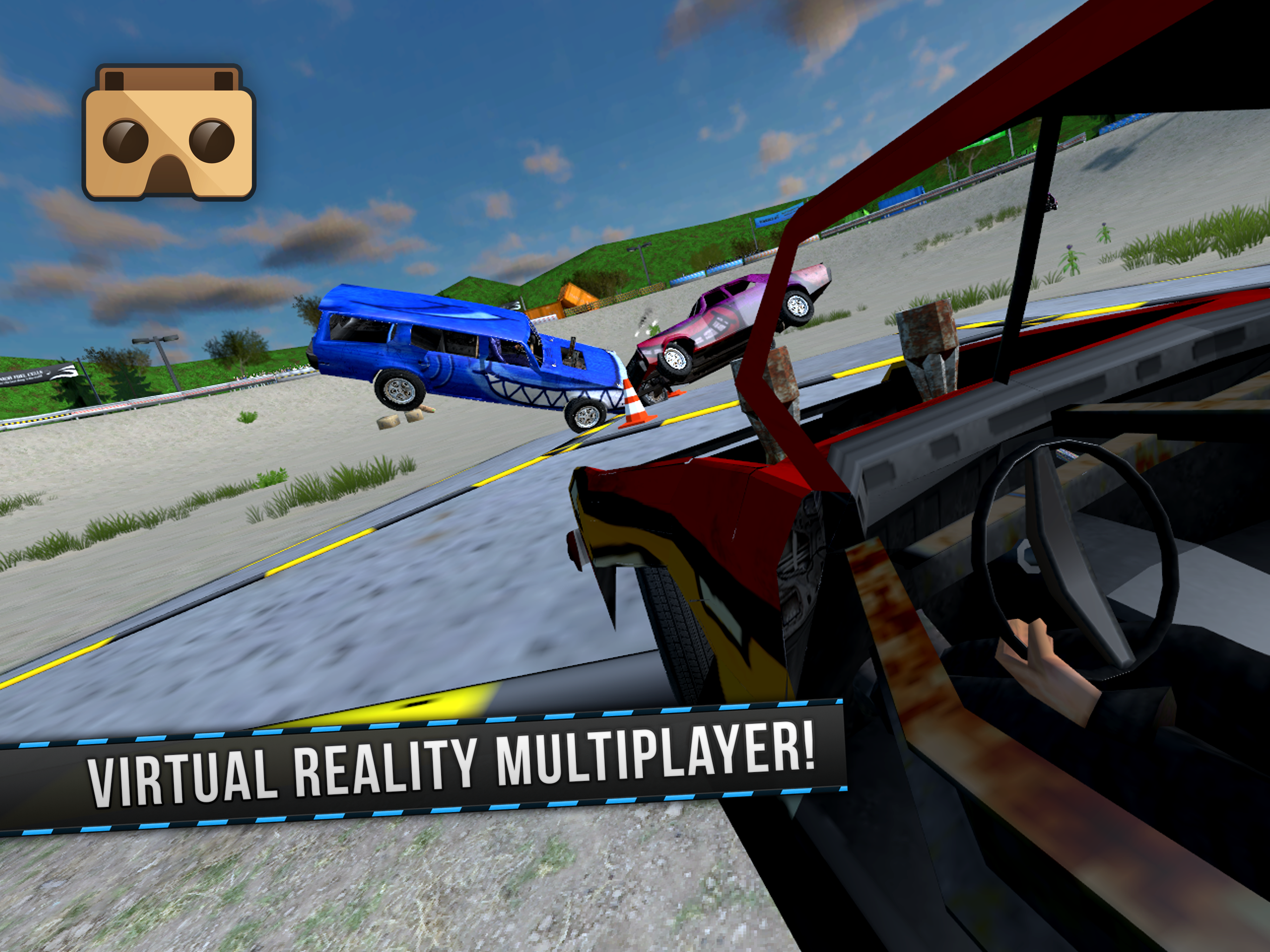 Demolition Derby VR Racing截图3