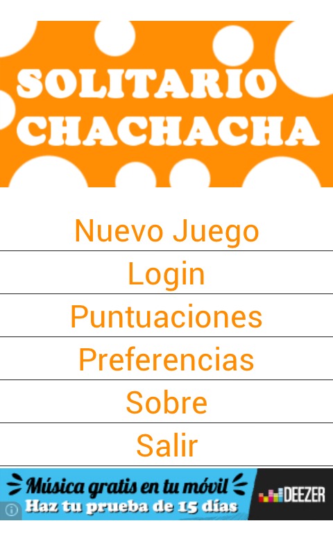 Solitario Chachacha截图2