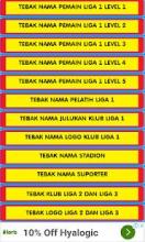 Tebak Nama Klub Sepakbola Indonesia截图3