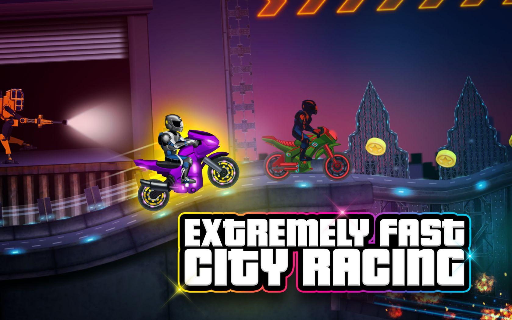 Bike Race: Speed Racer Of Night City截图5