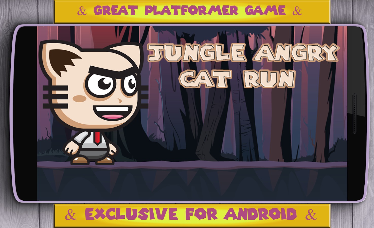 Jungle Angry Cat Run截图1