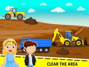 Kids Road Builder - Kids Construction Games截图3