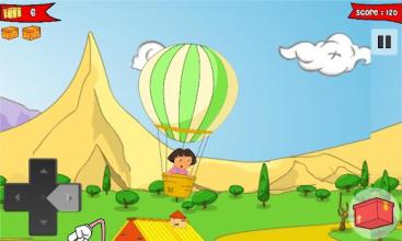 Little Dora Ballon Adventures - dora game free截图1