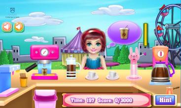 Coffee Maker Street Truck - cooking games for kids截图4