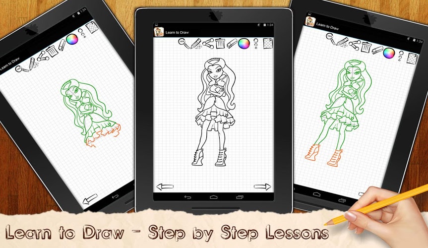 Learn to Draw Ever After High截图3