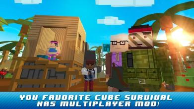 Cube Island Online Survival 3D截图5