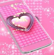 Pink Hearts Puzzle Game截图1