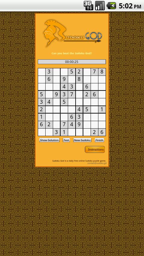 Sudoku God截图1