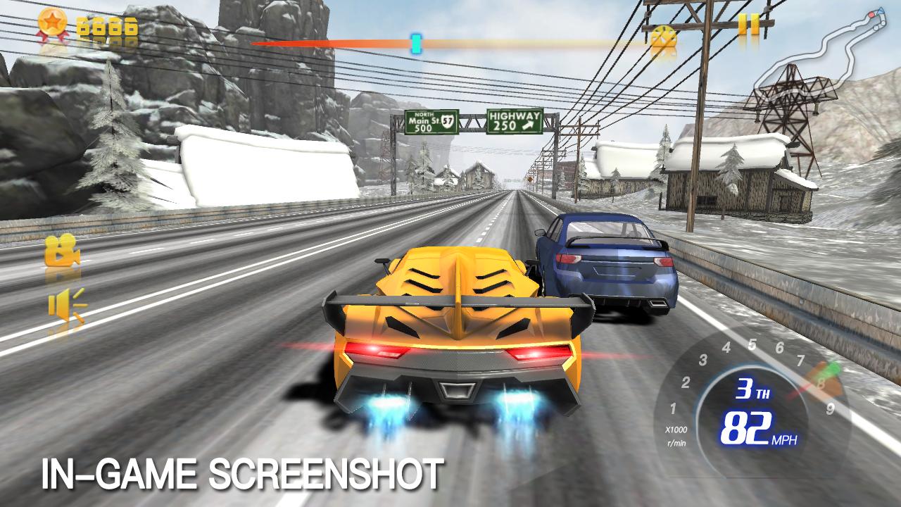 Racing Traffic High Speed截图2