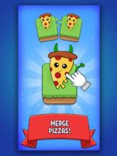 Merge Pizza - Kawaii Idle Evolution Clicker Game截图3